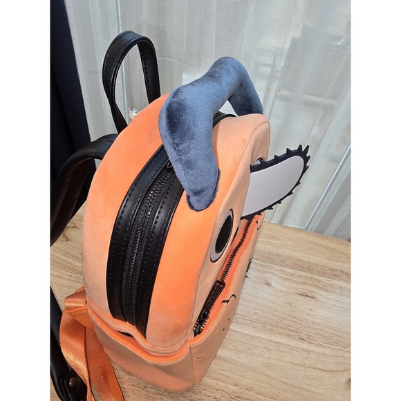 Loungefly Chainsaw Man Pochita Plush Mini Backpack - Picture 9 of 14